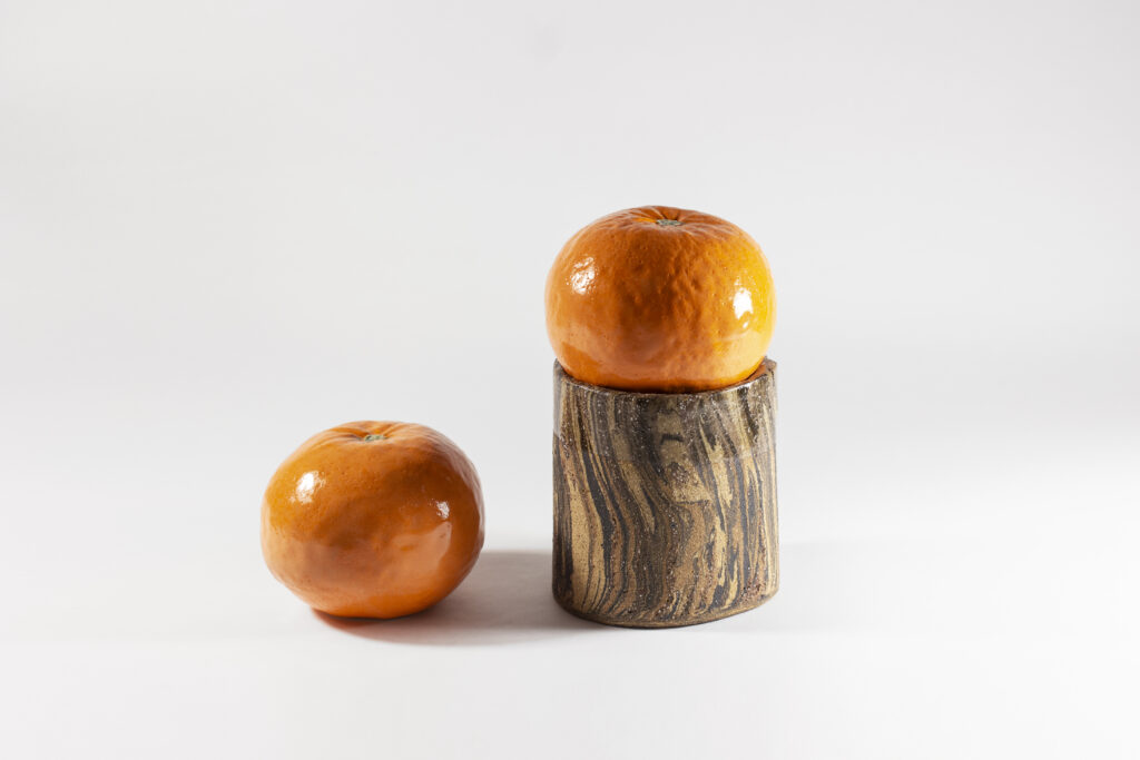 Geena Wilkinson Stone Fruit 2025 Stoneware Earthernware Ceramic Dimensions Variable 6 HR